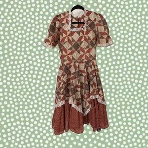 Square Up Patchwork Square Dance Dress
